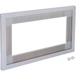 Emuca cadre pour micro - ondes, � encastrer dans des �l�ments de cuisine, module 600mm, 600x400mm, plastique, ...