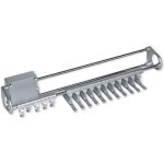 Emuca - porte - cravates latral extractible self, peint en aluminium, acier et plastique