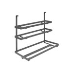 Emuca - 8964835 porte rouleau de cuisine titane, acier, gris anthracite Emuca - 8964835 porte rouleau de cuisine titane, acier, gris anthracite