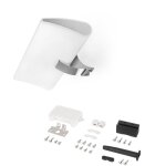 Emuca spot led pour miroir de salle de bain aries (ac 230v 50hz), 7 w, chrom�, plastique et aluminium ...