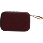 Enceinte bluetooth sans fil portable, rechargeable 300mah, id�ale pour f�tes, plage et camping - rouge ...