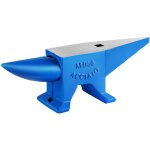 Enclume � corne simple 132 lb en acier moul� pour forgeron, outils de forge, �quipement pour trous ronds ...