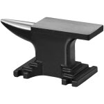 Enclume � corne simple mophorn enclume en acier moul� de 8, 8 lb, enclume de forgeron � corne ronde robuste ...