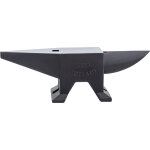 Enclume en fonte 132 lb (60 kg), enclume � corne unique avec grand plan de travail, haute duret�, base ...