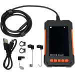 Endoscope inspection camera 4. 3in 1080p hd avec �cran 8m pour �gouts et canalisations, longueur 5m