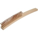 Endres tools - brosse métallique longueur 350 mm 0, 3 mm fil de bronze à l'étain 3 rangées sans étincelles ... Endres tools - brosse métallique longueur 350 mm 0, 3 mm fil de bronze à l'étain 3 rangées sans étincelles ...