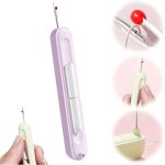Enfile - aiguille 2 en 1 enfile - aiguille enfichableenfile - aiguille r�tractable outil de retrait de ...