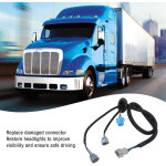 Enjoliveur phare arri�re chrom� mini cooper countryman / paceman 2013 - 2016 gauche