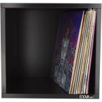 Enova hifi - meuble noir pour 120 vinyles Enova hifi - meuble noir pour 120 vinyles