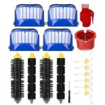 Ensemble de 17 pi�ces d'accessoires de remplacement pour irobot roomba s�rie 600 605 615 616 620 621 ...