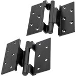Ensemble de 2 charni�res de porte, charni�res pour portes battantes, charni�res pliantes, convient aux ...