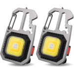 Ensemble de 2 lampes de travail portables � 7 modes, �tanches et rechargeables, avec ouvre - bouteille ...