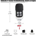 Ensemble de 2 t�l�commandes � code tournant ? compatibles avec les syst�mes normstahl crawford, capables ...