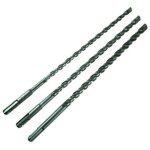 Ensemble de 3 forets trepan sds + longs 260 mm 8 - 10 - 12 mm