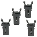 Ensemble de 4 supports de lunettes de soleil de rechange pour voiture, avec loquet de console de pavillon, ...