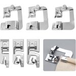 Ensemble de 6 pieds - de - biche en acier inoxydable pour machines � coudre brother, singer, w6, elina ...