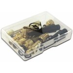 Ensemble d'adaptateurs pour valves de v�lo dunlop, 14 pi�ces