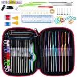Ensemble aiguilles � crochet set tricot kit de tricot pour d�butants adultes accessoires d'outils avec ...