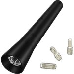 Un ensemble d'antennes de toit, antenne de voiture courte universelle et solide de 6, 5 cm avec adaptateur ...