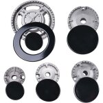 Ensemble de br�leurs � gaz avec couvercle et couronne de flamme pour cuisini�res ortviai