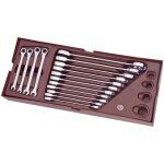 Kraftwerk - ensemble de cl�s � fourche � double cliquet dans le plateau clickraft completo, 15 pi�ces. ...