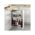 Ensemble coulisses laterales flat. hauteur 689mm. devant 150mm. longueur 498mm - talla