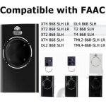 Un ensemble de deux t�l�commandes de porte de garage 868 mhz ? �metteurs portatifs � 4 canaux ? compatibles ...