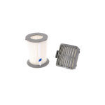Ensemble filtres tc10 pour aspirateur bomann, california, clatronic, harper koenig
