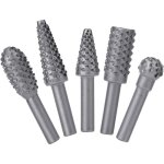Ensemble de fraises rotatives outils �lectriques meulage du bois r�pe en acier solide outil de sculpture ...