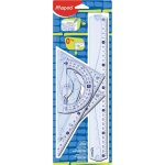 Ensemble g�om�trique maped : r�gle, �querre, rapporteur