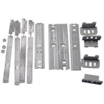 Ensemble glissi�res de porte d'origine (481231019131, c00312150) r�frig�rateur, cong�lateur aeg, ariston ...