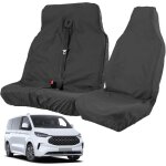 Ensemble de housses de si�ges auto, housses de si�ges compatibles avec ford transit custom 2013 - 2024, ...