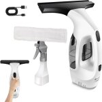 Ensemble de nettoyant pour vitres et vaporisateur sans fil, comprenant un chiffon de nettoyage en microfibre, ...