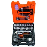 Bahco - jeu de douilles 1 / 4  et 1 / 2  , jeu de cl�s mixtes / douilles tvis - 108 pc / coffret