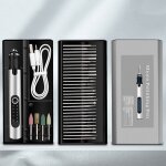 Ensemble d'outils rotatifs sans fil, stylo de gravure pour le travail du bois, nail art, bricolage, bijoux, ...