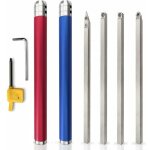 [jamais utilis�]ensemble d'outils de tournage sur bois en carbure - outils de tour � bois avec inserts ...