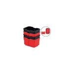 Ensemble de plateaux pour petites pi�ces titan 4 pi�ces - mm. 158x110x95h. art. ktis16