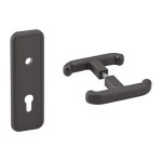 Thirard - poign�e et plaque de propret� e70 carr� 8 mm