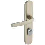 Vachette ? ensemble de s�curit� secumax ? poign�e de porte d'entr�e � cylindre ? entraxe 195mm ? inox ...