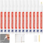 Ensemble de stylos pour carrelage 12 en 1 : r�novateur de joints blancs, r�paration de murs, mastic, ...