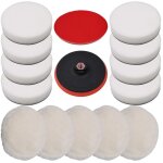 Ensemble de tampons de polissage 14 pcs 180 mm - vidaxl