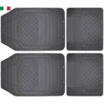 Ensemble de tapis de voitures universels non � volont� - 4 pi�ces en caoutchouc �cho