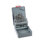 Ensemble de tarauds et forets - coffret de 15 pices - riss