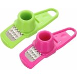 Ensoleille - 2pcs l'ail r�pe r�pe de gingembre moulin raboteuse r�pe la noix de muscade d'un mini coupe ...