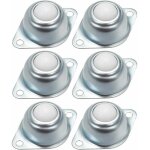 6 pi�ces transfert � billes roulettes pour meubles roulettes transfert � rouleaux unit�s de transfert ...