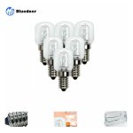 Ensoleille - 6pcs four 25w 300 degr� r�sistante, ampoule incandescence t22 ampoule de four e14 vis ampoule ...