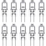 Ampoule halogene g4, ampoule g4 12v 10w, blanc chaud 3000k, 150lm, intensit� variable, lampehalogene ...