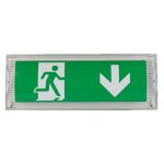 Bloc autonome d'eclairage de s�curit� 3 heures d'�clairage ip65 200lm 6500k 27led