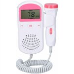 Ensoleille - m�nage doppler f?tal b�b� moniteur cardiaque pr�natal affichage lcd f?tus - compteur vocal ...