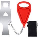 Ensoleille - portable h�tel serrure de porte auto d�fense butoir de porte voyage voyage h�bergement butoir ...